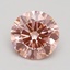 2.02 Ct. Fancy Intense Pink Round Lab Grown Diamond