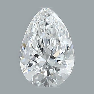 Pear diamond — real photo