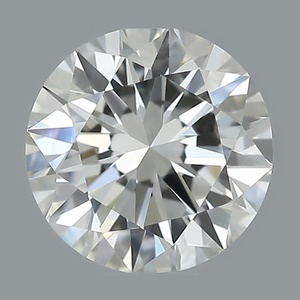 Round diamond — real photo
