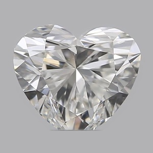 Heart diamond — real photo
