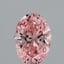 2.11 Ct. Fancy Vivid Pink Oval Lab Grown Diamond