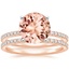 14KR Morganite Luxe Ballad Bridal Set (1/2 ct. tw.), smalltop view