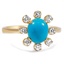 Retro Turquoise Vintage Ring