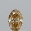 0.50 Ct. Fancy Intense  Yellow Oval Lab Grown Diamond