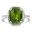 Retro Peridot Cocktail Ring