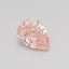 0.34 Ct. Fancy Vivid Pink Pear Lab Grown Diamond