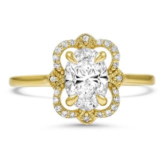 Custom Royal Halo Diamond Ring