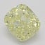 2.02 Ct. Fancy Light Yellow Cushion Diamond