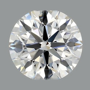 Round diamond — real photo