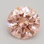 2.53 Ct. Fancy Intense Pink Round Lab Grown Diamond