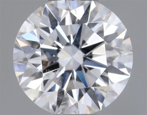 Round diamond — real photo