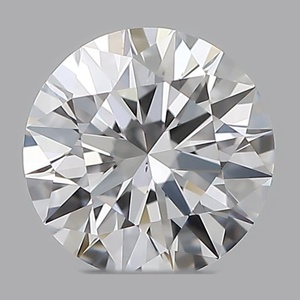 Round diamond — real photo