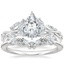 18K White Gold Secret Garden Diamond Ring (1/2 ct. tw.) with Yvette Diamond Ring