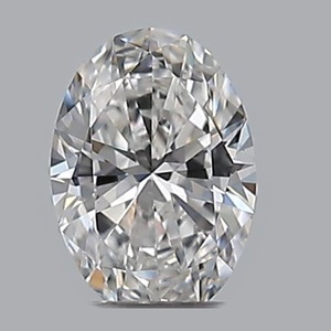 Oval diamond — real photo