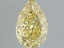 1.59 Ct. Fancy Intense Yellow Pear Lab Grown Diamond