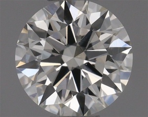 Round diamond — real photo