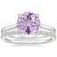 18K White Gold Provence Ring with Ballad Diamond Ring (1/6 ct. tw.)
