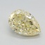 1.31 Ct. Fancy Intense Yellow Pear Lab Grown Diamond
