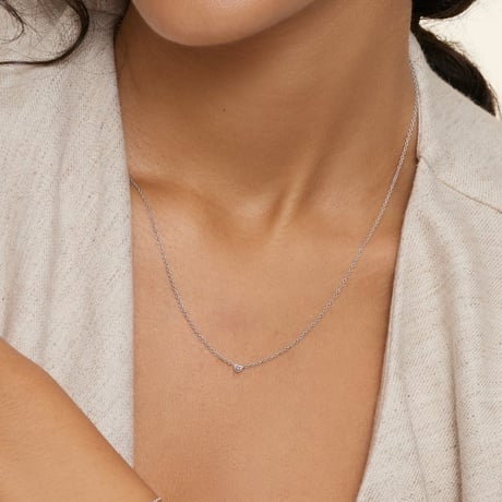 Lab Diamond Heart Pendant
