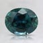 7.8x6.4mm Blue Oval Montana Sapphire