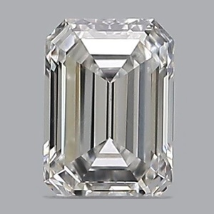 Emerald diamond — real photo
