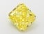 7.04 Ct. Fancy Vivid Yellow Radiant Lab Grown Diamond