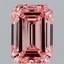 2.38 Ct. Fancy Vivid  Pink Emerald Lab Grown Diamond