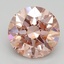 3.00 Ct. Fancy Intense Pink Round Lab Grown Diamond