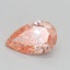 0.75 Ct. Fancy Intense Pink Pear Lab Grown Diamond