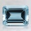 8.6x6.6mm Emerald Aquamarine