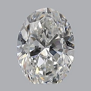 Oval diamond — real photo