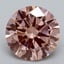 2.70 Ct. Fancy Intense Pink Round Lab Grown Diamond