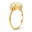 The Amarah Ring, smalltop view on a hand