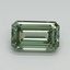1.04 Ct. Fancy Vivid Green Emerald Lab Grown Diamond