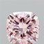 2.33 Ct. Fancy Intense  Pink Cushion Lab Grown Diamond