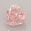 1.62 Ct. Fancy Vivid  Pink Heart Lab Grown Diamond