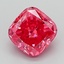 1.86 Ct. Fancy Vivid Pink Cushion Lab Grown Diamond