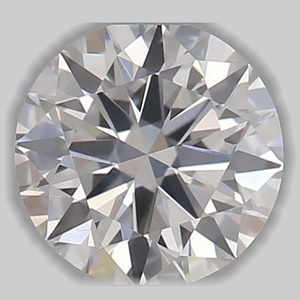 Round diamond — real photo