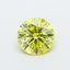 1.08 Ct. Fancy Intense  Yellow Round Lab Grown Diamond
