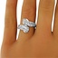 The Kensey Ring, smalltop view on a hand