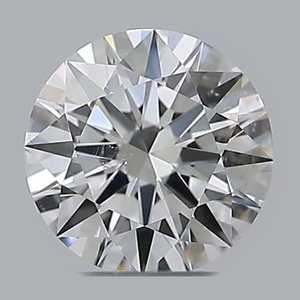 Round diamond — real photo