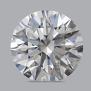 Round diamond — real photo