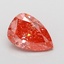 1.06 Ct. Fancy Vivid Pink Pear Lab Grown Diamond