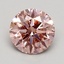 1.02 Ct. Fancy Intense Pink Round Lab Grown Diamond