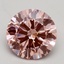 2.31 Ct. Fancy Intense Pink Round Lab Grown Diamond