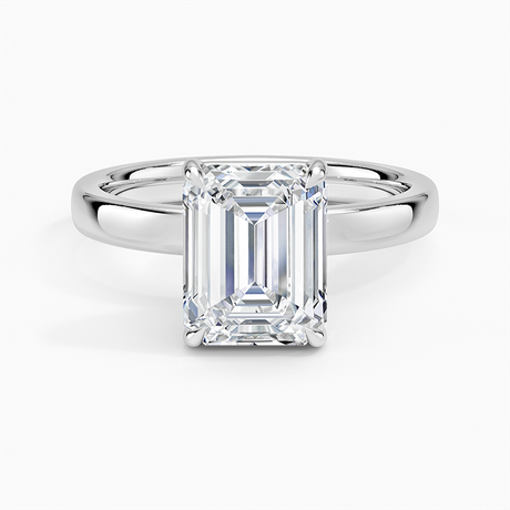 18K White Gold Fairmined Perfect Fit Solitaire 2.5mm Ring