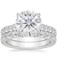 18KW Moissanite Anthology Bridal Set (1 1/5 ct. tw.), smalltop view