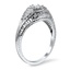The Felina Ring, smalltop view on a hand