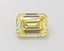 1.09 Ct. Fancy Light Yellow Emerald Lab Grown Diamond