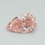 0.42 Ct. Fancy Vivid Pink Pear Lab Grown Diamond